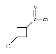 (8ci,9ci)-3-氯-环丁烷羰酰氯结构式_30494-32-7结构式