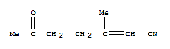 2-Heptenenitrile, 3-methyl-6-oxo-(9ci) Structure,30502-79-5Structure