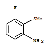 Benzenamine,3-fluoro-2-(methylthio)- (9ci) Structure,305811-07-8Structure