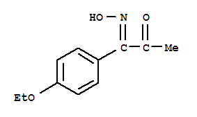 (9ci)-1-(4-乙氧基苯基)-1,2-丙二酮,1-肟结构式_306280-40-0结构式