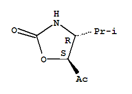 2-Oxazolidinone, 5-acetyl-4-(1-methylethyl)-, (4r,5s)-(9ci) Structure,306776-28-3Structure