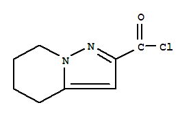 (9ci)-4,5,6,7-四氢-吡唑并[1,5-a]吡啶-2-羰酰氯结构式_307313-04-8结构式