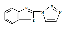 (8ci,9ci)-2-(1H-1,2,3-噻唑-1-基)-苯并噻唑结构式_30786-50-6结构式