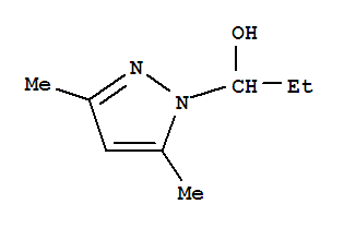 1H-pyrazole-1-methanol ,-alpha--ethyl -3,5-dimethyl - Structure,310460-88-9Structure