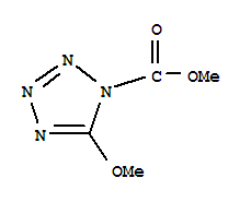 (9ci)-5-甲氧基-1H-四唑-1-羧酸甲酯结构式_311762-21-7结构式