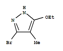 1H-pyrazole,3-bromo-5-ethoxy-4-methyl-(9ci) Structure,312312-05-3Structure