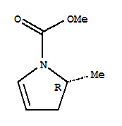 (2r)-(9ci)-2,3-二氢-2-甲基-1H-吡咯-1-羧酸甲酯结构式_312754-51-1结构式