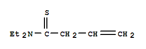 3-Butenamide,n,n-diethylthio- (8ci) Structure,31333-56-9Structure