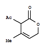 (9ci)-3-乙酰基-3,6-二氢-4-甲基-2H-吡喃-2-酮结构式_313334-46-2结构式