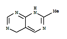 (6CI,8CI,9CI)-1,5-二氢-2-甲基嘧啶并[4,5-d]嘧啶结构式_31375-19-6结构式