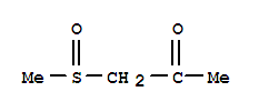 (7ci,8ci,9ci)-1-(甲基亚磺酰基)-2-丙酮结构式_31383-34-3结构式