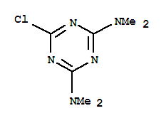 N2,n2,n4,n4-tetramethyl-6-chloro-1,3,5-triazine-2,4-diamine Structure,3140-74-7Structure