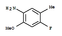 Benzenamine,4-fluoro-2-methoxy-5-methyl - (9ci) Structure,314298-14-1Structure