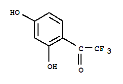 1-(2,4-Dihydroxyphenyl)-2,2,2-trifluoroethanone Structure,315-44-6Structure