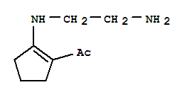 Ethanone, 1-[2-[(2-aminoethyl)amino]-1-cyclopenten-1-yl]-(9ci) Structure,316820-64-1Structure