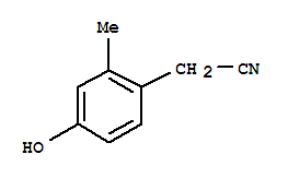 Benzeneacetonitrile,4-hydroxy-2-methyl - (9ci) Structure,317319-45-2Structure