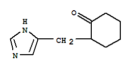 Cyclohexanone,2-(1h-imidazol -4-ylmethyl )- (9ci) Structure,317337-97-6Structure