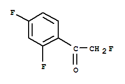 Ethanone, 1-(2,4-difluorophenyl)-2-fluoro-(9ci) Structure,319-34-6Structure