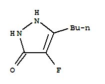 3H-pyrazol-3-one,5-butyl-4-fluoro-1,2-dihydro-(9ci) Structure,319459-73-9Structure