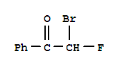 Ethanone, 2-bromo-2-fluoro-1-phenyl-(9ci) Structure,321-75-5Structure