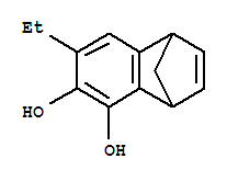 1,4-Methanonaphthalene-5,6-diol, 7-ethyl-1,4-dihydro-(8ci) Structure,32139-64-3Structure