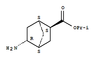 Bicyclo[2.2.1]heptane-2-carboxylic acid,5-amino-,1-methylethyl ester, Structure,321601-19-8Structure