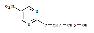 Ethanol ,2-[(5-nitro-2-pyrimidinyl)oxy]-(9ci) Structure,321680-43-7Structure