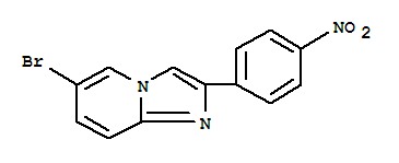 6-Bromo-2-(4-nitro-phenyl)-imidazo[1,2-a]pyridine Structure,321945-25-9Structure