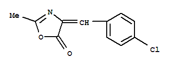 4-(4-Chloro-benzylidene)-2-methyl-4h-oxazol-5-one Structure,3237-71-6Structure