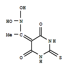 4,6(1H,5h)-pyrimidinedione,5-[1-(dihydroxyamino)ethylidene]dihydro-2-thioxo-(9ci) Structure,325697-08-3Structure