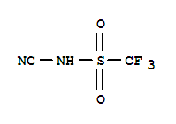 Methanesulfonamide, n-cyano-1,1,1-trifluoro- Structure,325801-49-8Structure