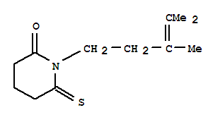 (9ci)-1-(3,4-二甲基-3-戊烯基)-6-硫氧代-2-哌啶酮结构式_325956-77-2结构式