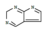 2H-吡咯并[2,3-d]嘧啶 (8ci,9ci)结构式_326-98-7结构式