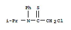 Ethanethioamide, 2-chloro-n-(1-methylethyl)-n-phenyl- Structure,32622-72-3Structure