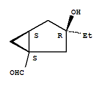 Bicyclo[3.1.0]hexane-1-carboxaldehyde,3-ethyl-3-hydroxy-,(1s,3r,5s)-(9ci) Structure,326599-78-4Structure