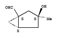 Bicyclo[3.1.0]hexane-1-carboxaldehyde,3-hydroxy-3-methyl-,(1s,3s,5s)-(9ci) Structure,326599-87-5Structure