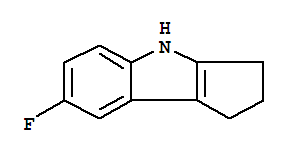 Cyclopent[b]indole,7-fluoro-1,2,3,4-tetrahydro- Structure,327021-84-1Structure