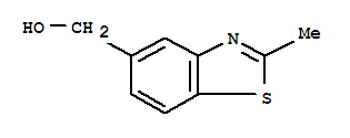 2-Methyl-5-benzothiazolemethanol Structure,32770-97-1Structure