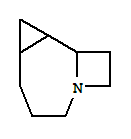 8-氮杂三环[6.2.0.0<sup>2,4</sup>]癸烷结构式_328936-56-7结构式