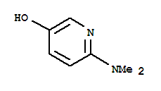 (9Ci)-6-(二甲基氨基)-3-羟基吡啶结构式_330473-71-7结构式