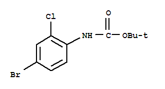 Tert-butyl 4-bromo-2-chlorophenylcarbamate Structure,330794-09-7Structure