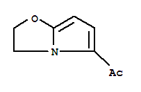 Ethanone, 1-(2,3-dihydropyrrolo[2,1-b]oxazol-5-yl)-(9ci) Structure,33106-16-0Structure