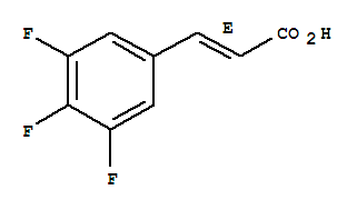 Trans-3,4,5-trifluorocinnamic acid Structure,331245-88-6Structure