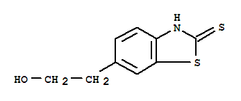 2(3H)-benzothiazolethione,6-(2-mercaptoethyl)-(9ci) Structure,33125-85-8Structure