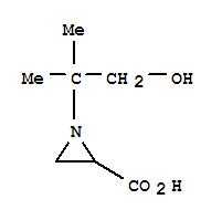 (9Ci)-1-(2-羟基-1,1-二甲基乙基)-2-氮丙啶羧酸结构式_331416-38-7结构式