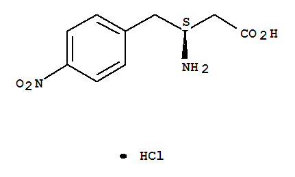 (S)-3-amino-4-(4-nitrophenyl)butyric acid hydrochloride Structure,331763-77-0Structure