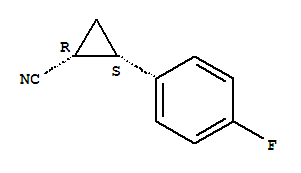 Cyclopropanecarbonitrile,2-(4-fluorophenyl)-,(1r,2s)-rel-(9ci) Structure,331941-34-5Structure