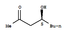 (4S)-(9Ci)-4-羟基-2-辛酮结构式_331970-24-2结构式