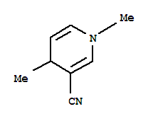 (9Ci)-1,4-二氢-1,4-二甲基-3-吡啶甲腈结构式_331980-32-6结构式