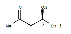 2-Heptanone,4-hydroxy-6-methyl-,(4s)-(9ci) Structure,331993-83-0Structure